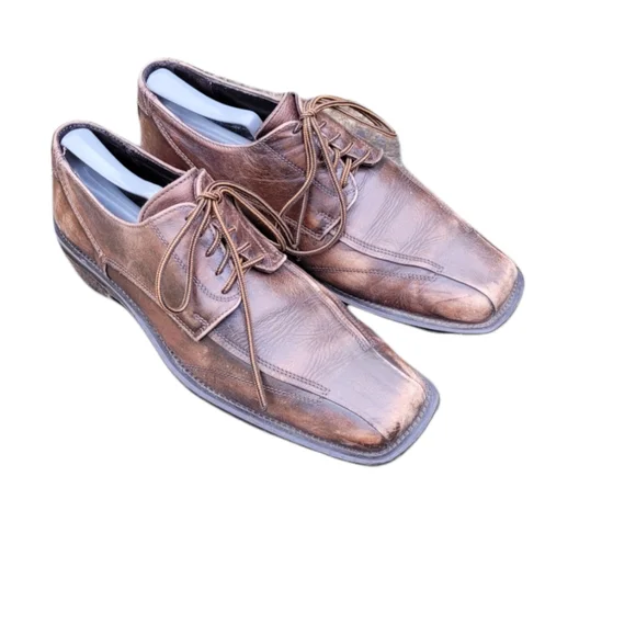 Alfani | Shoes | Alfani Proud Mens Brown Faux Leather Square  display picture 3